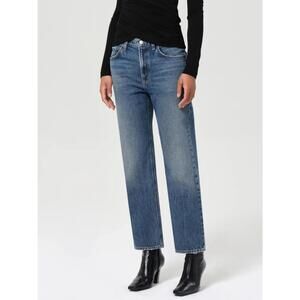 NEW AGOLDE valen mid-rise jeans in surround
